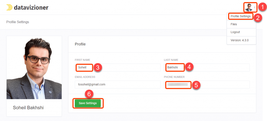 Power BI Documenter Profile Settings